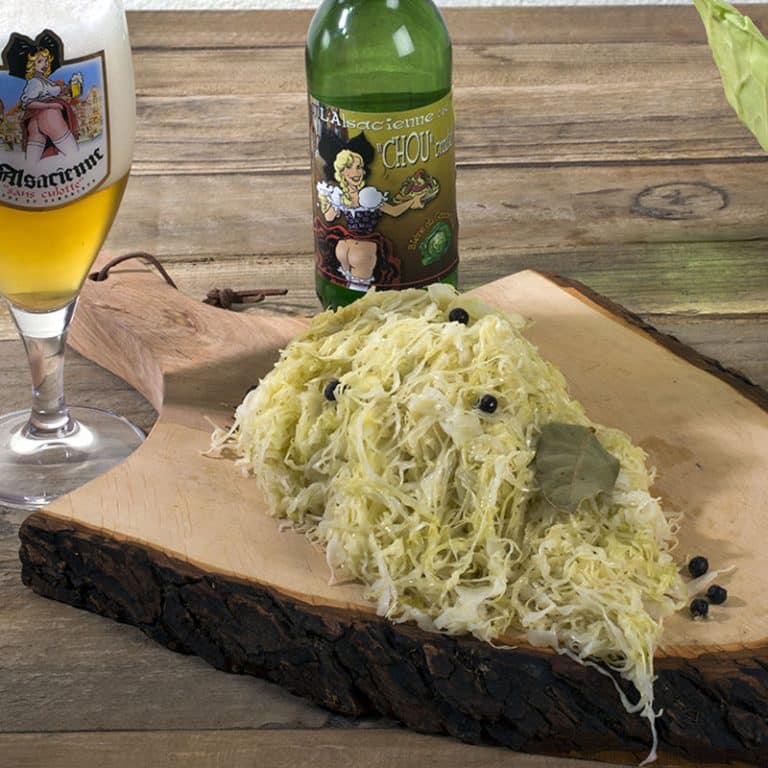 zuurkool met bier