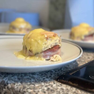 Gratin à la choucroute au munster et Lard paysan